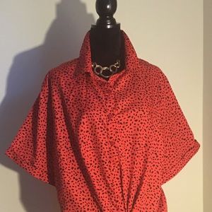 Sassy Polk dot blouse